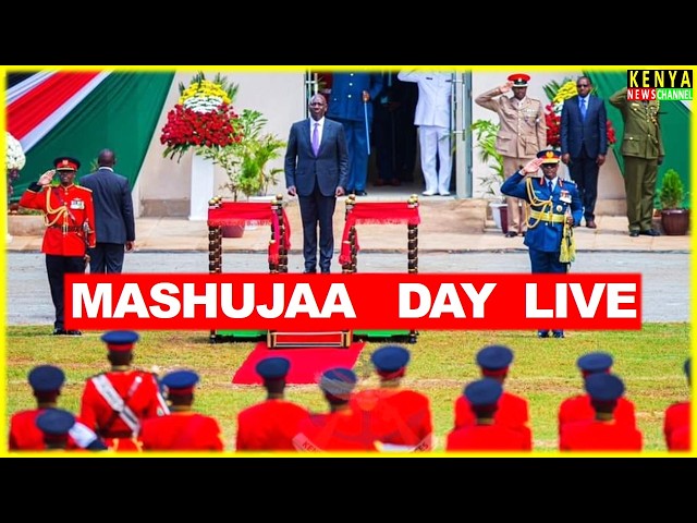 LIVE - Mashujaa Day Celebrations led by Ruto at Eldoret Stadium