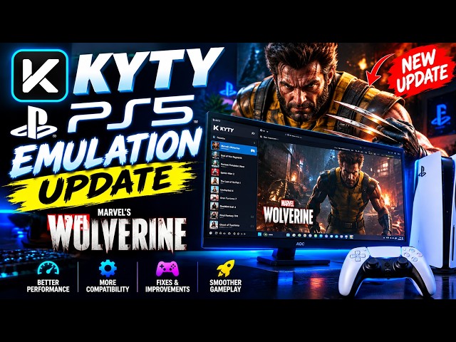 MARVEL’S WOLVERINE on PC?! 🐺 PS5 Emulation Test on RTX 3070 Ti