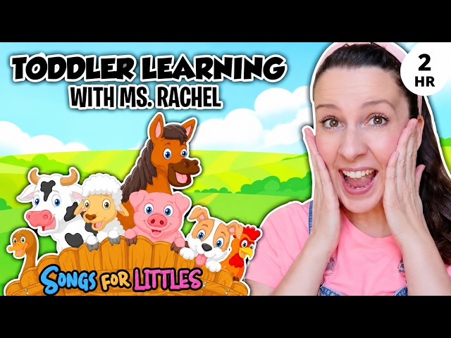 Baby Learning With Ms Rachel - First Words, Songs and Nursery Rhymes for Babies - Toddler Videos