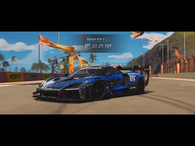 McLaren Senna taking corner