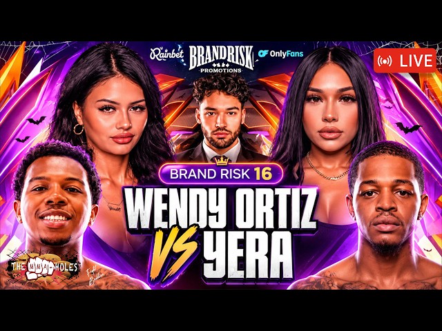 🔴 BRAND RISK 16: EVELYN ORTIZ x YERA + DESHAE FROST x YK OSIRIS | LIVE STREAM