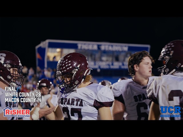 CINEMATIC RECAP: White County at Macon County Football