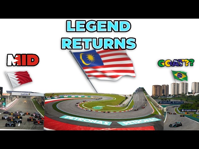 Every F1 Track RANKED Accurately