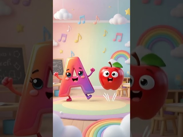 🔤 ABC Song for Kids 🎶 | Learn A to Z with ToodlyBop!#shorts#kidslearning#kidsalphabetlearningvideo#🌹