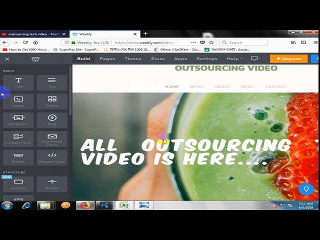 How to build a website in 15 minutes with Weebly