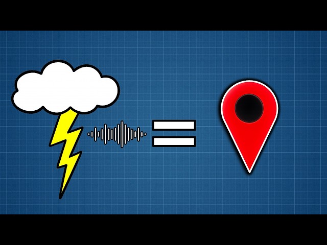 Can you geolocate a video using background thunder sounds?