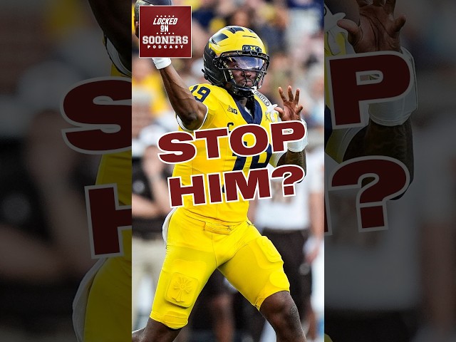 CHALLENGE: Oklahoma MUST STOP Michigan's Bryce Underwood #oklahomafootball #michigan