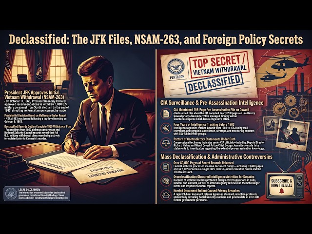 The Declassified JFK Dossier: CIA Cover-Ups, KGB Spies, and the Truth Revealed