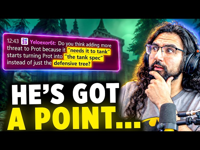 This Viewer Asked the REAL Question About Prot Paladin