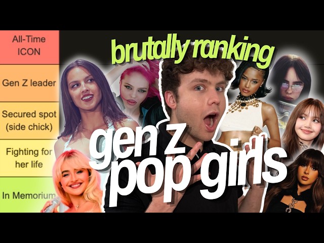 BRUTAL ranking of GEN Z pop girls