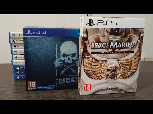 Buying games/discs for PlayStation 4, 5. Collection update.