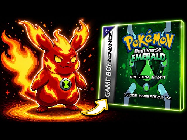 Conoce el Hack rom Pokemon Omniverse Emerald + Descarga