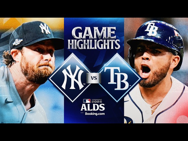 YANKEES vs. RAYS: ALDS Full Game 1 Highlights (October 3) | 2026 MLB Season