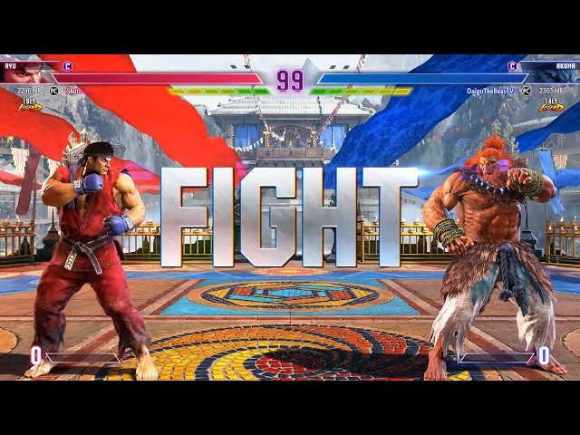 SF6 🔥 SHUTO (#1 Ranked Ryu) Vs DAIGO (#1 Ranked Akuma)🔥Street Fighter High Level Matches!