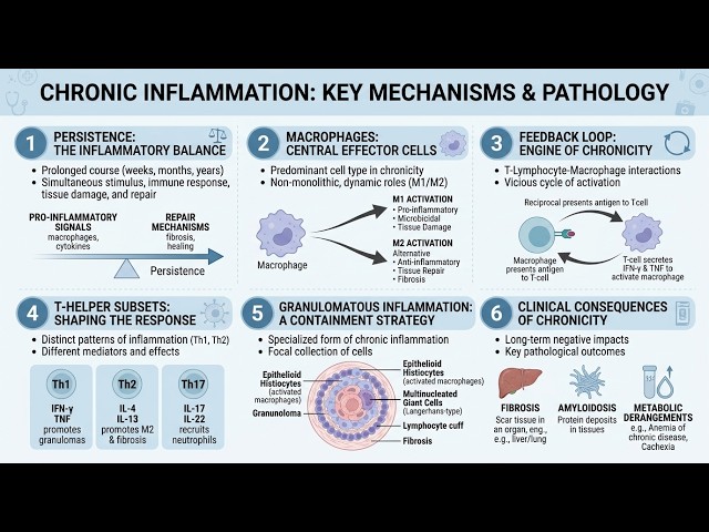 [Basic pathology chapter 2 “Inflammation ” Lecture Series] # 6 “Chronic Inflammation Pathophysiology
