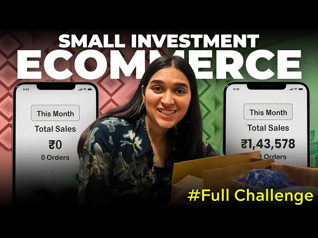 In Just ₹10,000 I Tried Ecommerce Business😳 | Online Business From Home