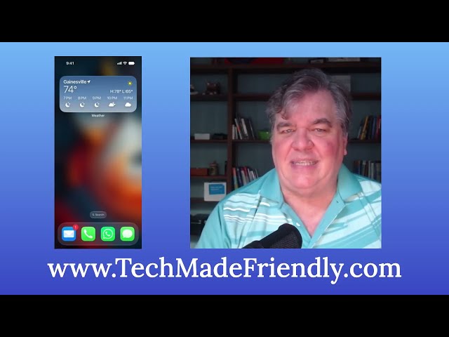 iPhone, iPad Help for Seniors - Tech Made Friendly - Share Button Function
