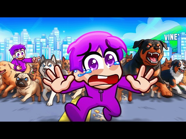 I Trained 1098 Dogs to Kill 1 Player (GTA 5)