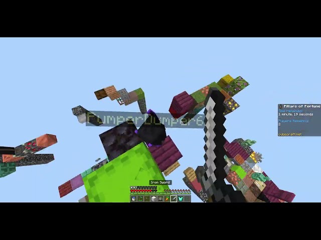 Trying to Win Every game of Minecraft Pillars of Fortune