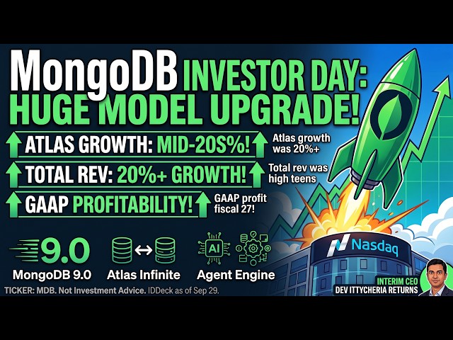 MongoDB (MDB) Investor Day 2026: HUGE Model Upgrade & AI Stack Explained