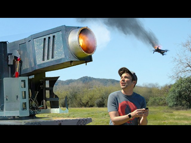 Vortex Cannon vs Drone