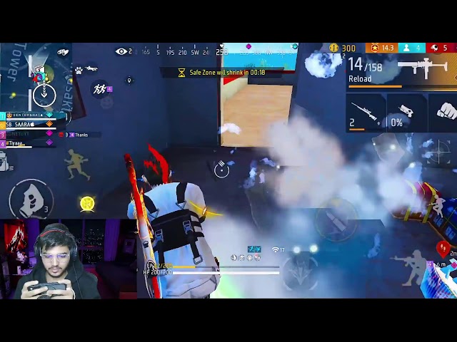 🔴 LIVE | Top 1 Grandmaster Push 🔥 | Free Fire Shorts Live #shorts  #shortslive  #freefire