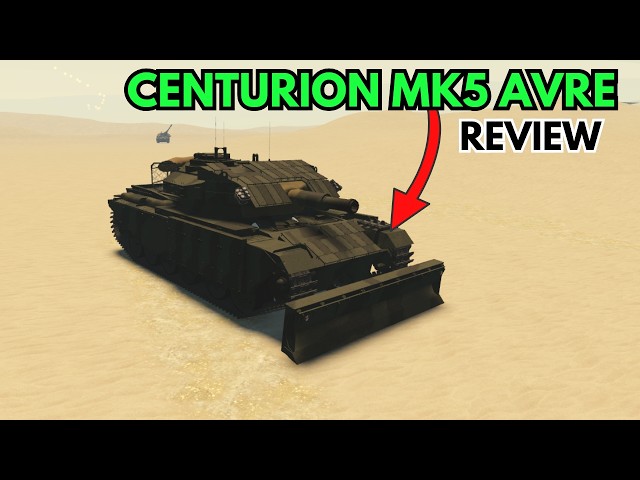 Centurion MK5 AVRE Tank Review, The worst tank in the game?  (MTC4 Roblox)