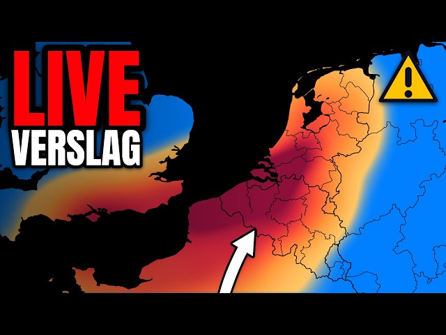 🔴[LIVE] Storm Austen trekt over de Benelux! | Verslag en Webcams