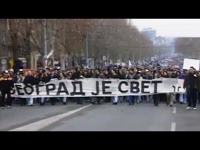 Demonstracije protiv Slobodana Milosevica - Beograd 1996.