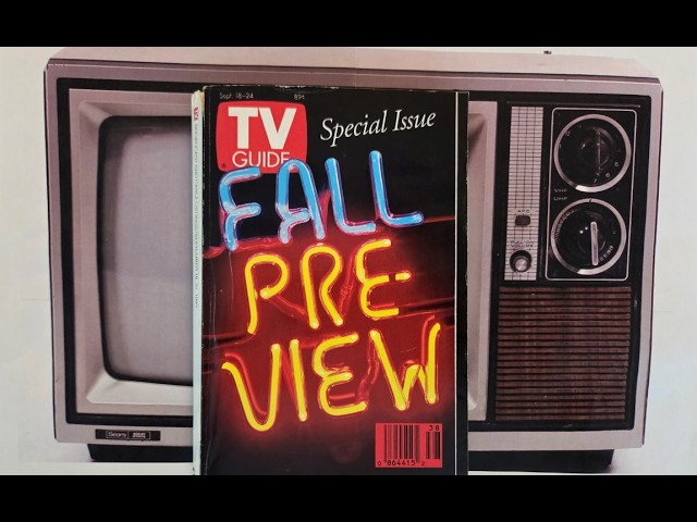 Going Through a TV Guide - Fall Preview Issue 1993