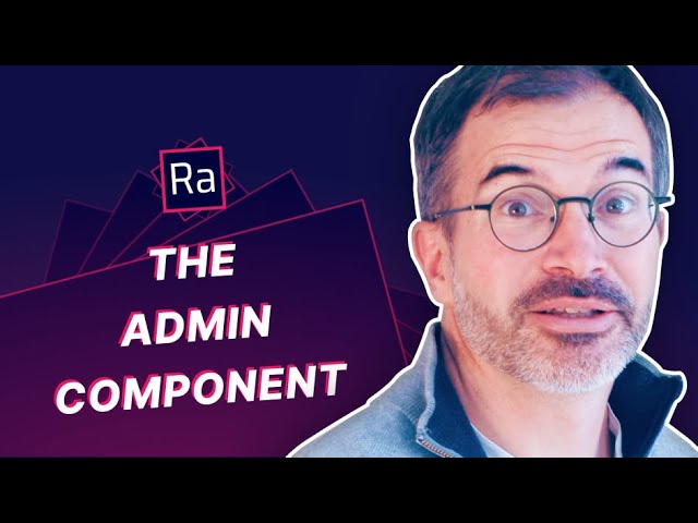 The Admin component in React-Admin