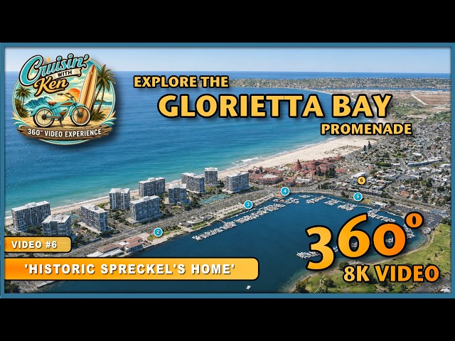 Historic Spreckels Mansion | Glorietta Bay | 8K 360º