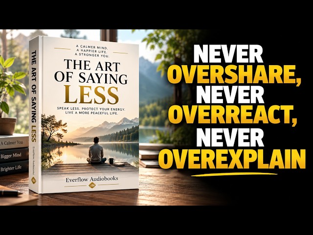 How to Stop Oversharing, Overreacting, and Explaining Yourself to Everyone | Audiobook