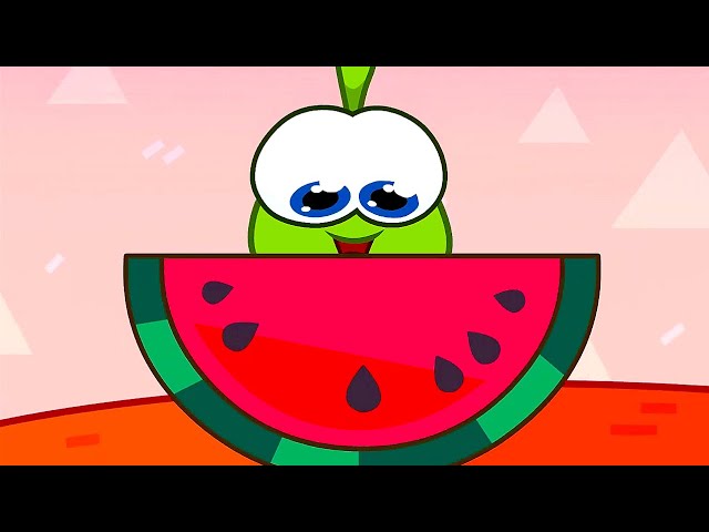 Om Nom Geschichten 🍭 Knabbern Nom 🍉 Wassermelonen Bauernhof 🌦 Animierte Kurzfilme 💚 Cartoon