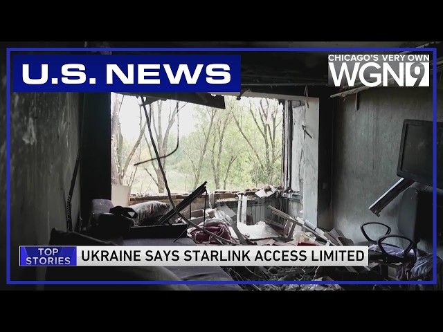GOP Sen. Tillis asks Musk to explain Ukraine losing access to Starlink