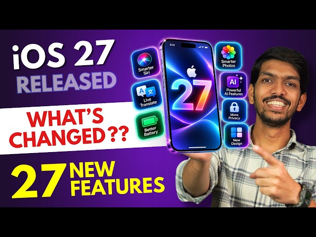 iOS 27 Update is Here - What's Actually New?