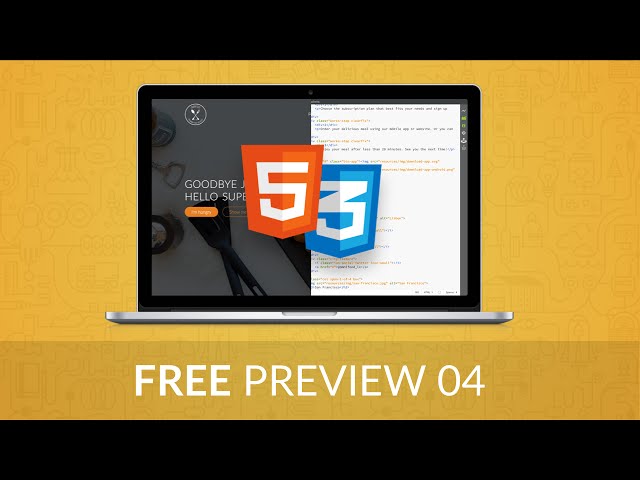 Web Design Tutorial for Beginners: Design and Develop Websites with HTML5 and CSS3 - FREE Preview 04