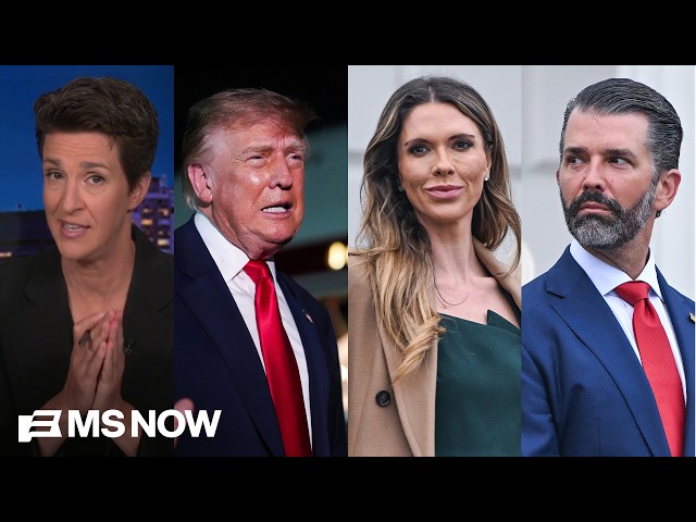 Maddow reacts to report of Russian oligarch paying for Trump Jr.'s lavish wedding weekend
