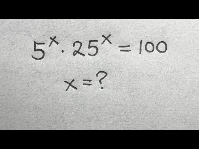 Solve for x in this nice Algebra equation | Math Olympiad Mathematics