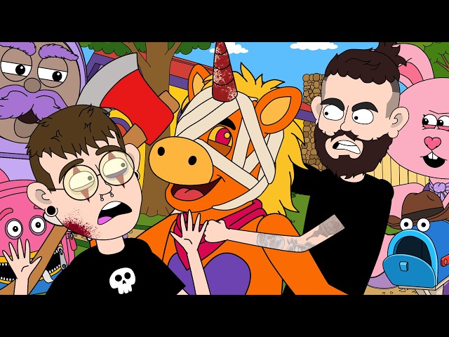 We Destroyed Buddy (Parody Horror Animation) w/ Betty Bunny, Strappy, Charlie The Train & MORE!