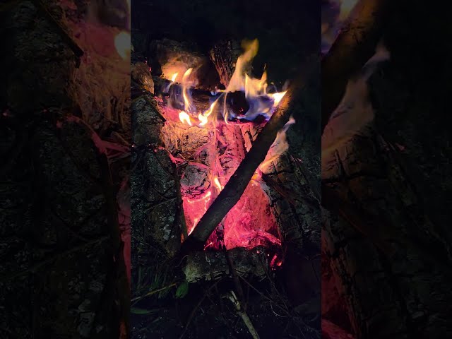 Fire in the Night – Relax & Unwind #fire