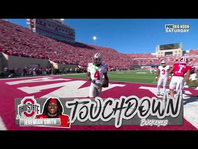 Jeremiah Smith Hauls in the Deep 4th Down TD vs. Indiana | Ohio State Football