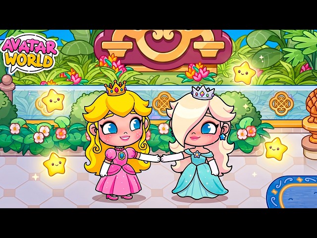 PEACH & ROSALINA ARE BESTIES in AVATAR WORLD?! 👑✨