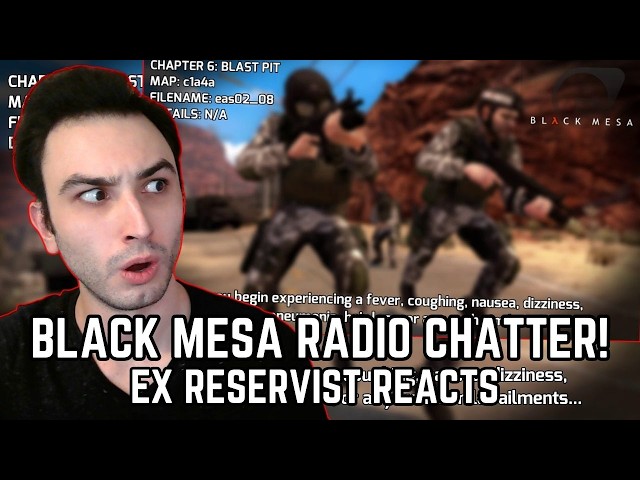 Ex Reservist Reacts to BLACK MESA Radio & EAS Transmissions