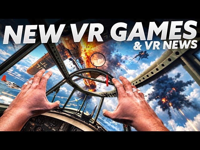 NEW VR GAMES & VR NEWS! THIS WEEK... (Quest 3, PSVR 2, PCVR)