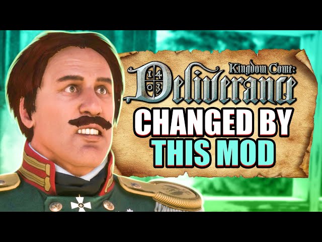 I completely changed Kingdom Come Deliverance with mods
