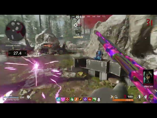 Call of Duty Black Ops Cold War Zombies Die Machine round 31 exfil 