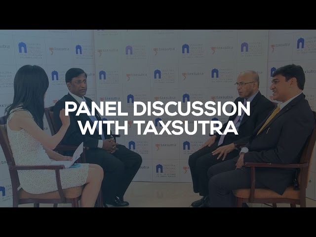 Panel Discussion with Shereen Bhan, Managing Editor, CNBC-TV18 @ Tax Sutra 2016!!