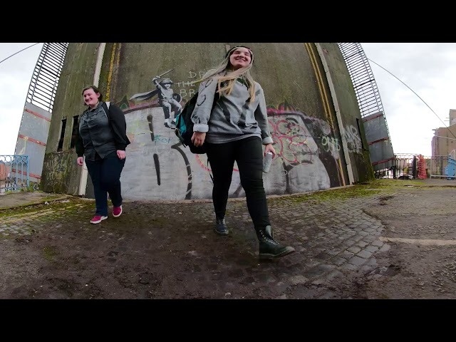 Banksy 360 Video Sunday 28th January 2018 in Hull