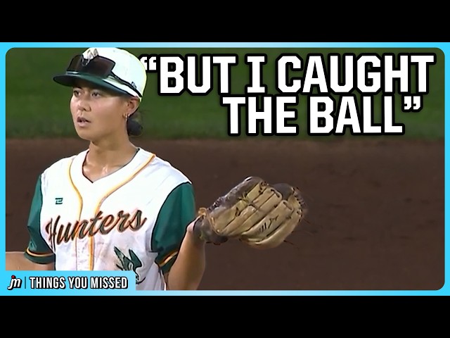 Umpire's lack of attention led to the first Women's Pro Baseball League ejection | Things You Missed